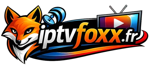 Logo iptvfoxx.fr, abonnement IPTV premium